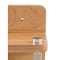 Alfi Brand 12" Small Wooden Shelf W/ Chrome Towel Bar Bathroom Accessory AB5510 - alternate 7